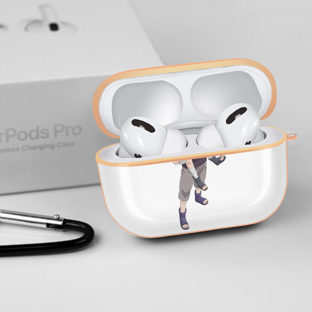 NARUTO -ナルト- うちは イタチ Uchiha Itachi 【AirPods Pro用】ハードシェル保護ケース｜耐衝撃・防指紋・カラビナ付き商品仕様