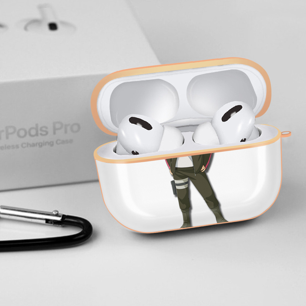 NARUTO -ナルト- うずまき ボルト Uzumaki Boruto 【AirPods Pro用】ハードシェル保護ケース｜耐衝撃・防指紋・カラビナ付き商品仕様