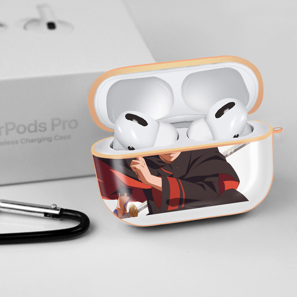 NARUTO -ナルト- うずまき ボルト Uzumaki Boruto 【AirPods Pro用】ハードシェル保護ケース｜耐衝撃・防指紋・カラビナ付き商品仕様