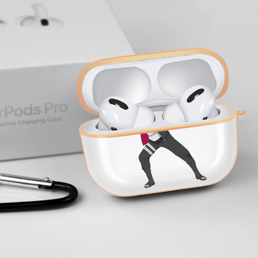 NARUTO -ナルト- うずまき ボルト Uzumaki Boruto 【AirPods Pro用】ハードシェル保護ケース｜耐衝撃・防指紋・カラビナ付き商品仕様