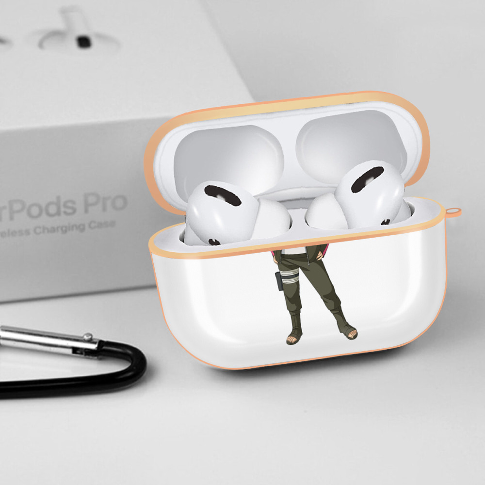 NARUTO -ナルト- うずまき ボルト Uzumaki Boruto 【AirPods Pro用】ハードシェル保護ケース｜耐衝撃・防指紋・カラビナ付き商品仕様