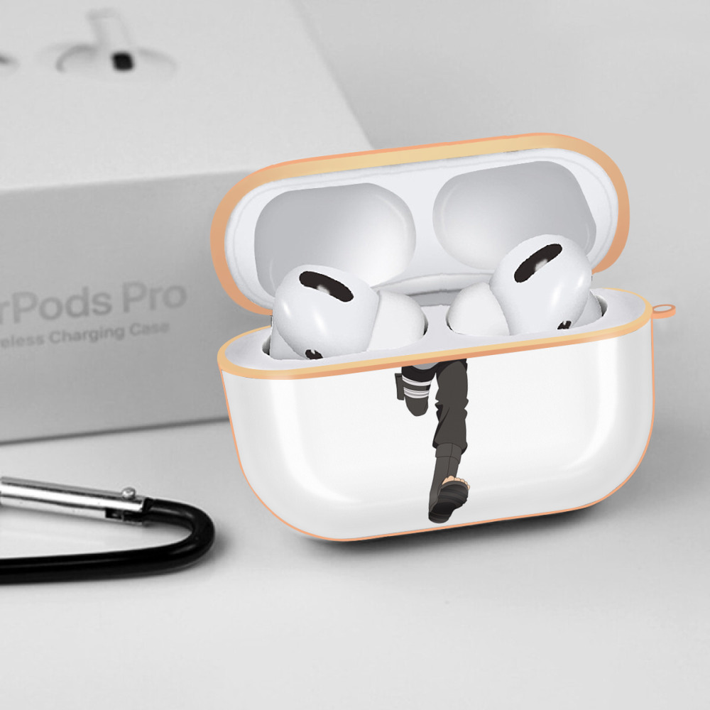 NARUTO -ナルト- うずまき ボルト Uzumaki Boruto 【AirPods Pro用】ハードシェル保護ケース｜耐衝撃・防指紋・カラビナ付き商品仕様