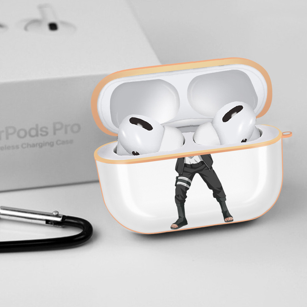 NARUTO -ナルト- うずまき ボルト Uzumaki Boruto 【AirPods Pro用】ハードシェル保護ケース｜耐衝撃・防指紋・カラビナ付き商品仕様