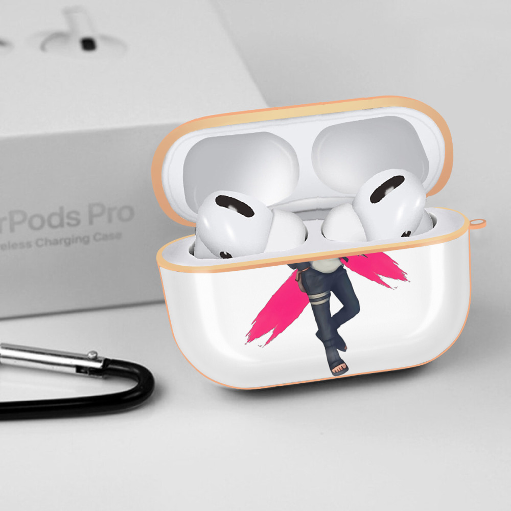 NARUTO -ナルト- うずまき ボルト Uzumaki Boruto 【AirPods Pro用】ハードシェル保護ケース｜耐衝撃・防指紋・カラビナ付き商品仕様