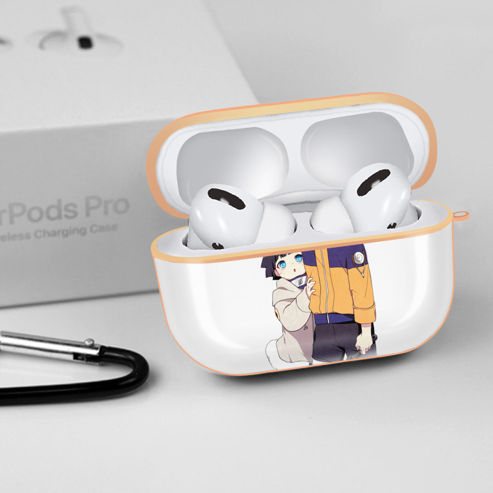 NARUTO -ナルト- うずまき ボルト Uzumaki Boruto 【AirPods Pro用】ハードシェル保護ケース｜耐衝撃・防指紋・カラビナ付き商品仕様