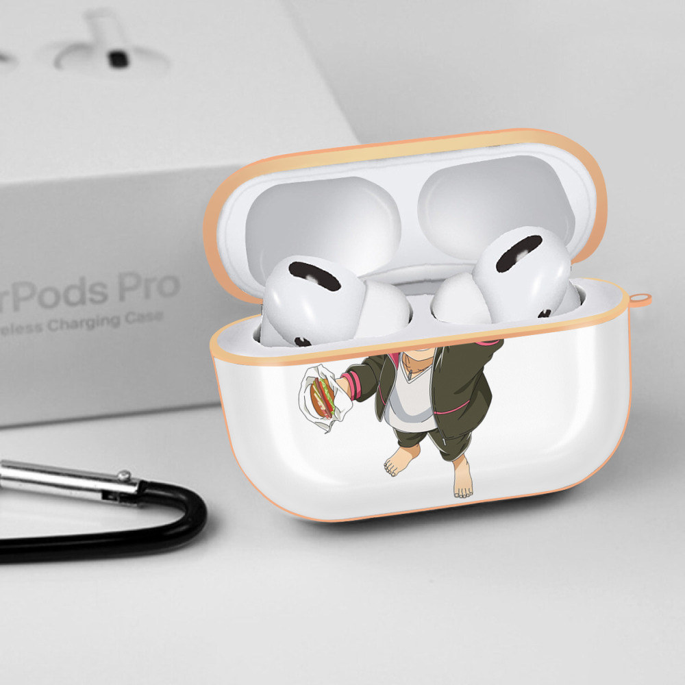 NARUTO -ナルト- うずまき ボルト Uzumaki Boruto 【AirPods Pro用】ハードシェル保護ケース｜耐衝撃・防指紋・カラビナ付き商品仕様