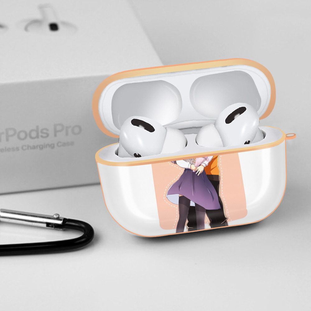 NARUTO -ナルト- 日向ヒナタ Hyūga Hinata 【AirPods Pro用】ハードシェル保護ケース｜耐衝撃・防指紋・カラビナ付き商品仕様
