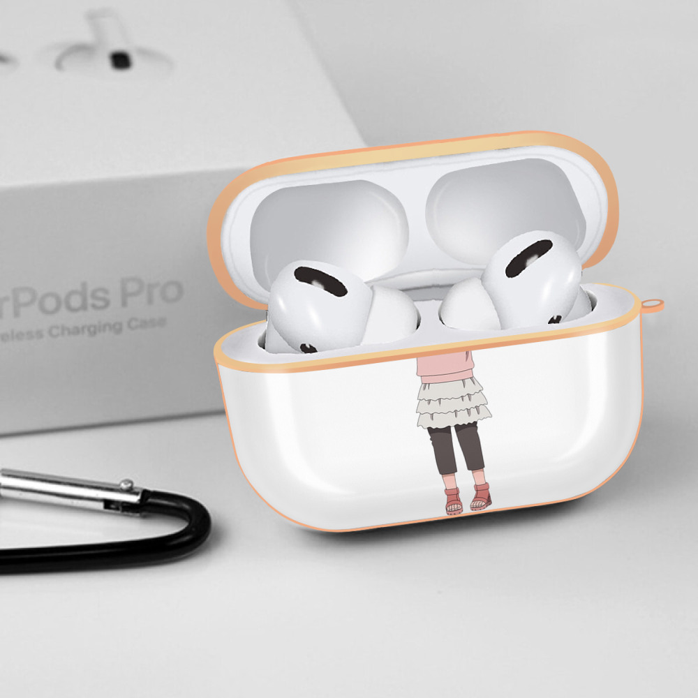 NARUTO -ナルト- うずまき ヒマワリ Uzumaki Himawari 【AirPods Pro用】ハードシェル保護ケース｜耐衝撃・防指紋・カラビナ付き商品仕様