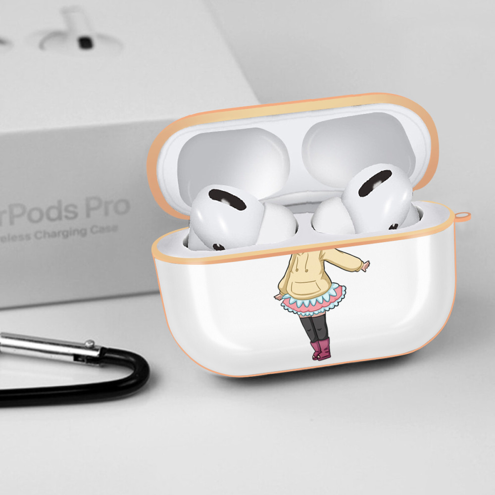 NARUTO -ナルト- うずまき ヒマワリ Uzumaki Himawari 【AirPods Pro用】ハードシェル保護ケース｜耐衝撃・防指紋・カラビナ付き商品仕様