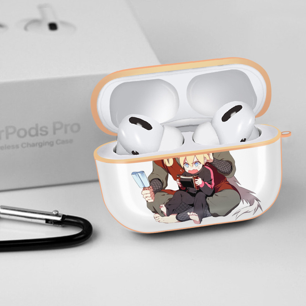 NARUTO -ナルト- 自来也（じらいや） Jiraiya 【AirPods Pro用】ハードシェル保護ケース｜耐衝撃・防指紋・カラビナ付き商品仕様