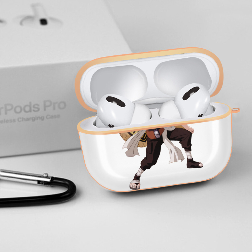 NARUTO -ナルト- ガアラ Gaara 【AirPods Pro用】ハードシェル保護ケース｜耐衝撃・防指紋・カラビナ付き商品仕様