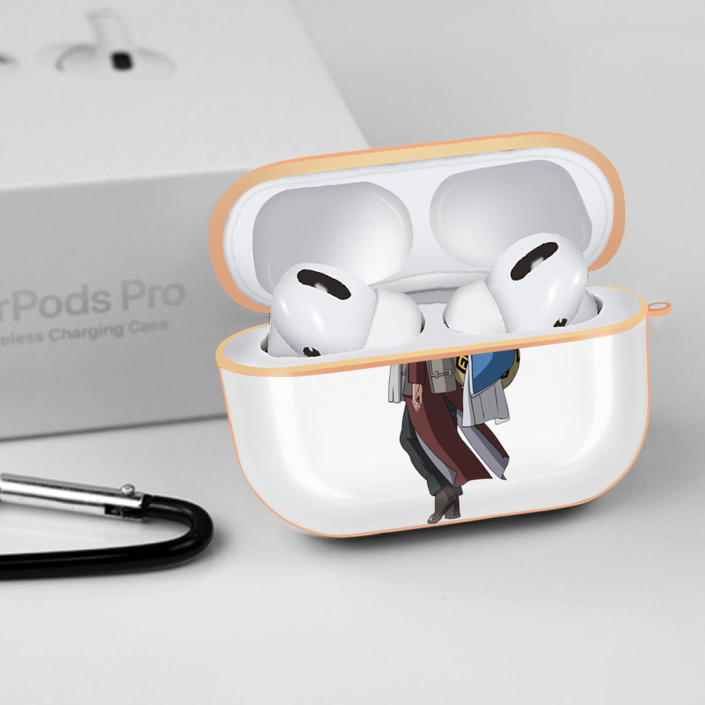 NARUTO -ナルト- ガアラ Gaara 【AirPods Pro用】ハードシェル保護ケース｜耐衝撃・防指紋・カラビナ付き商品仕様