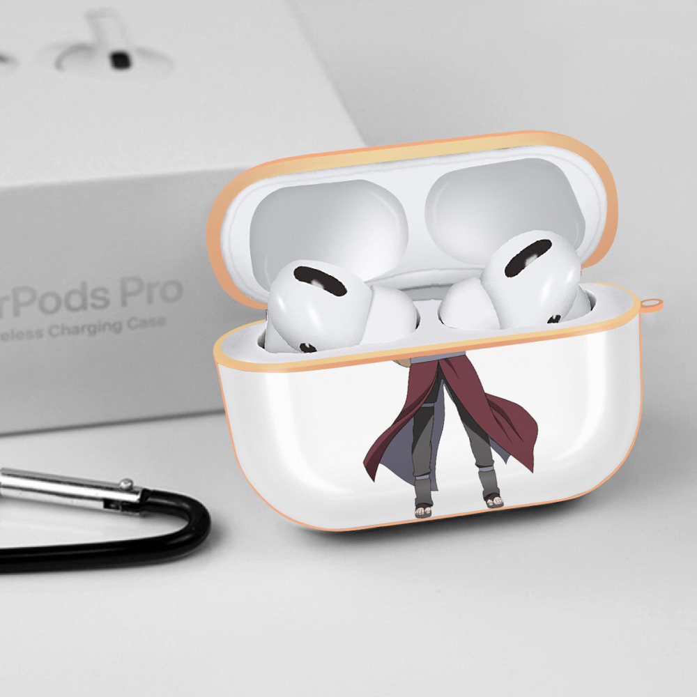 NARUTO -ナルト- ガアラ Gaara 【AirPods Pro用】ハードシェル保護ケース｜耐衝撃・防指紋・カラビナ付き商品仕様
