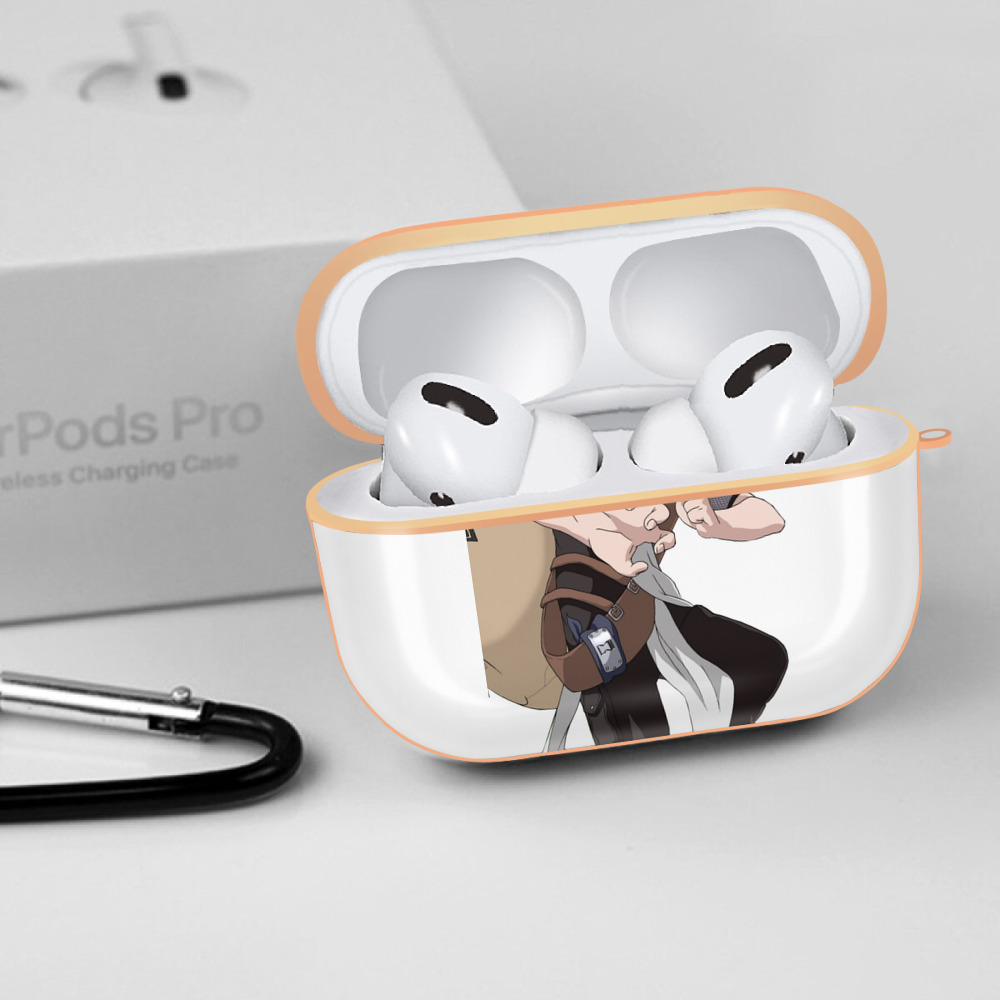 NARUTO -ナルト- ガアラ Gaara 【AirPods Pro用】ハードシェル保護ケース｜耐衝撃・防指紋・カラビナ付き商品仕様