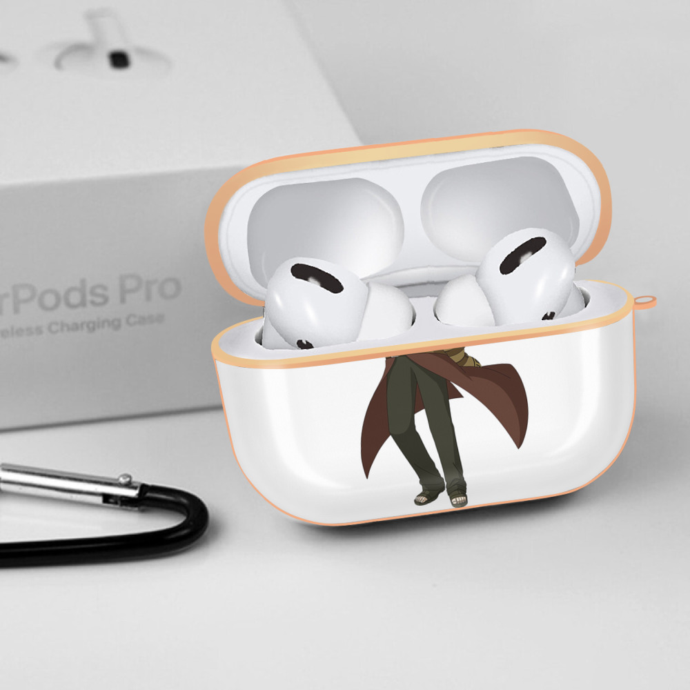 NARUTO -ナルト- ガアラ Gaara 【AirPods Pro用】ハードシェル保護ケース｜耐衝撃・防指紋・カラビナ付き商品仕様